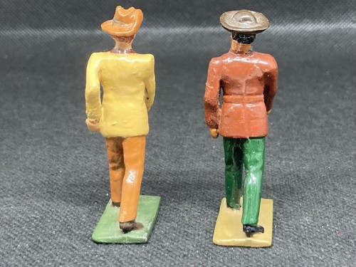 Wild West Siedler Figuren von Giles braun (blau 173) - Bild 3 von 6