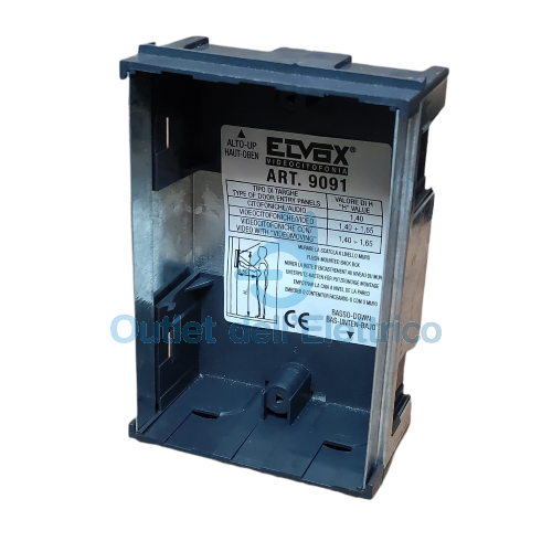 ELVOX 9091  SCATOLA INCASSO X 1 MODULO
