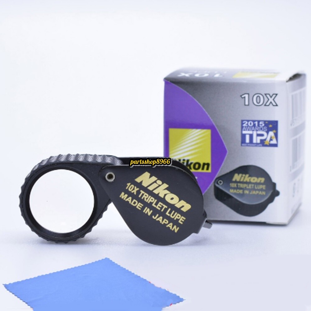 lupin3　本体、レフィル Nikon Triplet LUPE 10x18mm Ultra HD Eyeglass Jewelry Amulet Gem