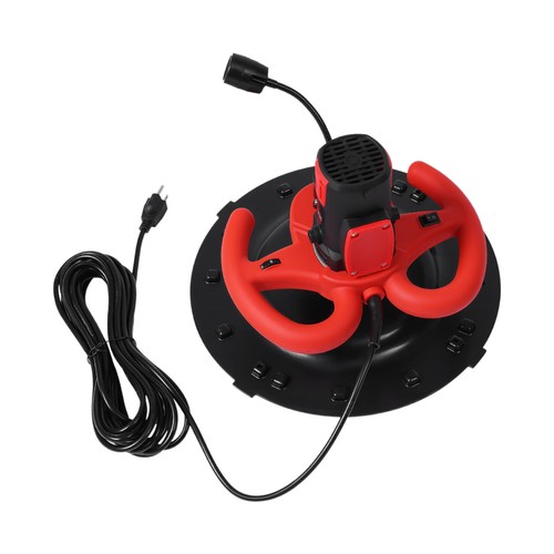 Máquina eléctrica de enlucido de pared portátil paleta de mortero de cemento para hormigón de 15" 110 V - Imagen 3 de 15