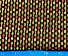 Tina SCRAP 9"x21" Dots Oval Welcome Harvest Small Fall Garland Cotton Fabric