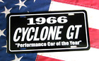 1966 Mercury Cyclone Gt License plate tag 66 Comet Muscle car Performance