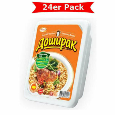 1 Karton Doschirak instant Nudeln Schwein 24er Pack (24 x 90g) Doshirak доширак