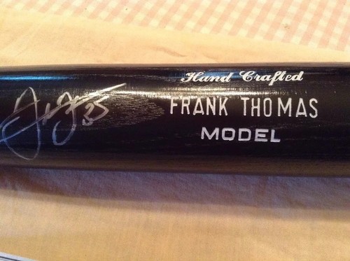 Frank Thomas Autographed Bat COA - Picture 2 of 11