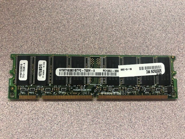 Hyundai HYM7V63801TFG-75SM-A Memory - Image 2 of 4