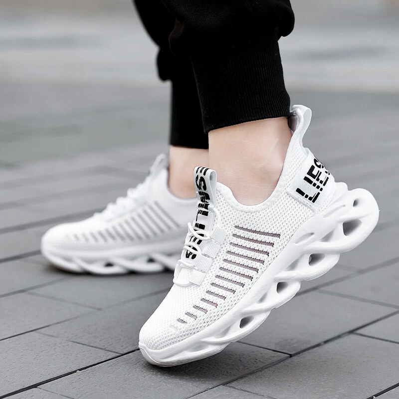 Kids Sneakers Boys Girls Running Shoes Lightweight Breathable Boys Tennis Size - Image 2 of 4