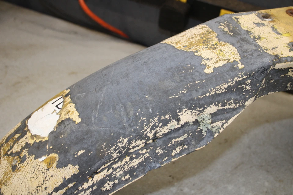 1978 Suzuki PE175 FRONT WHEEL FENDER COWL FAIRING 3188.VL Foto 3 de 4