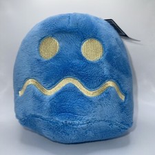 Pac-Man Blue Pellet Ghost 7  Plush 2022 BANDIA NAMCO Toy Factory Arcade NEW NWT