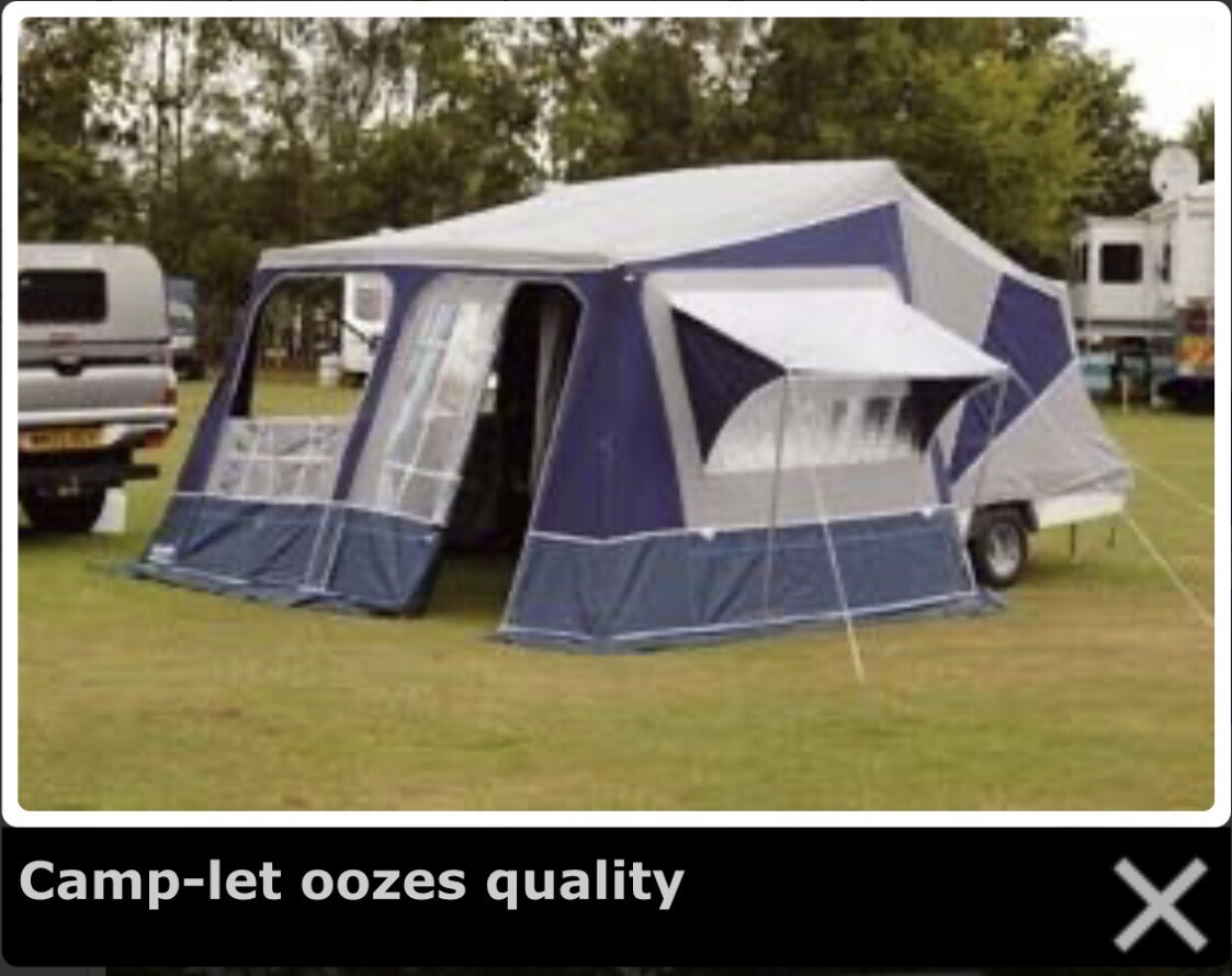 Camplet Concorde trailer tent eBay