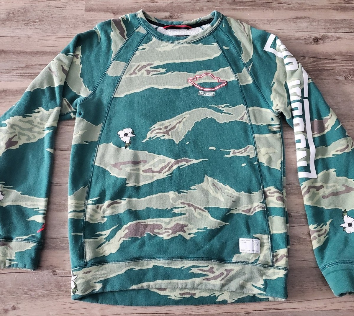 jordan jumpman air all over print camo fleece
