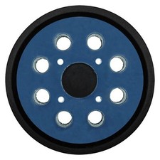 SabreCut Universal Sander Pad Backing Hook 125mm Orbit & Loop 4 Hole Mount