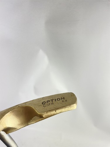 Tiger Shark Brass Putter Option 35.5” Blade /Steel Shaft /Left Handed /7758 - Picture 10 of 22