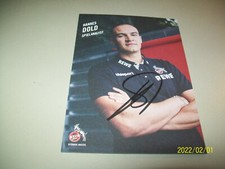 1. FC KÖLN KARTA Z AUTOGRAFEM HANNES DOLD SEZON 21/22 ORYGINAŁ PODPISANA