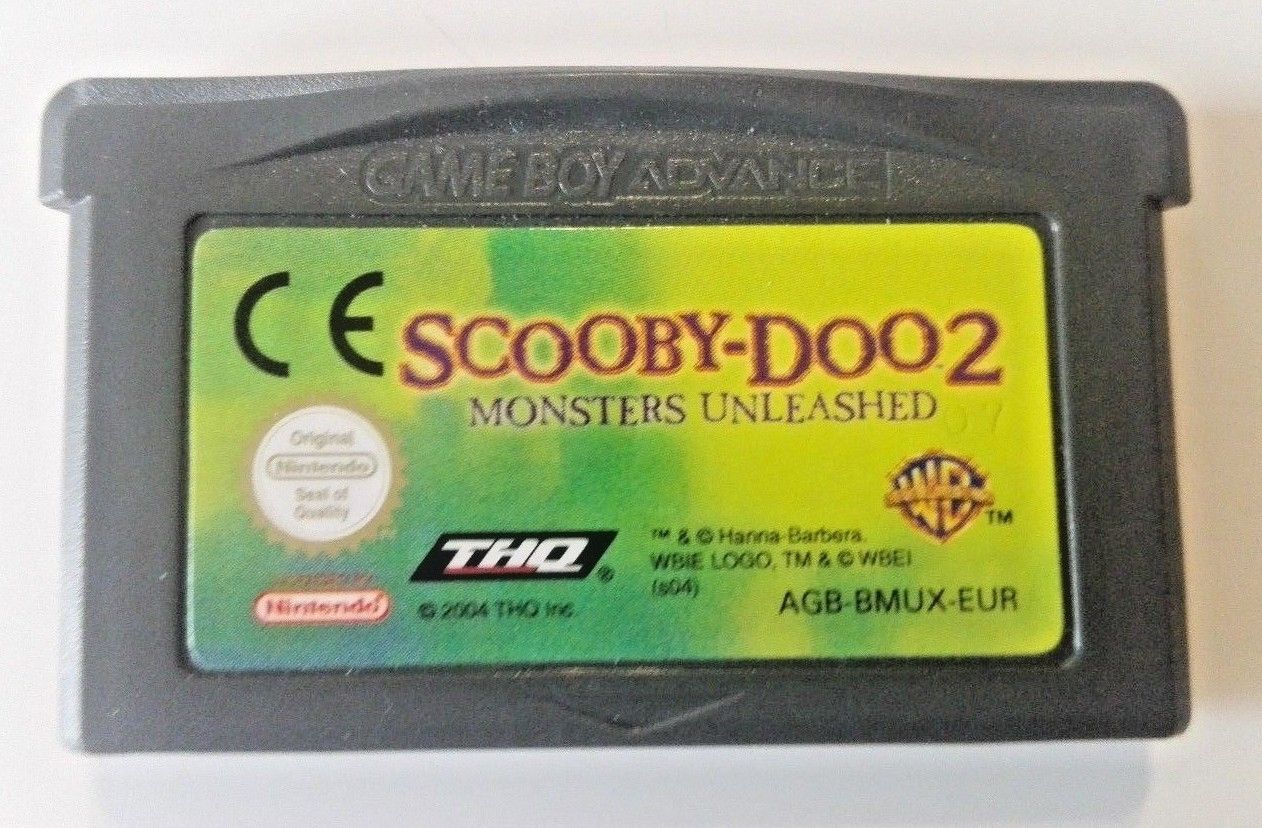 Jeu GAME BOY ADVANCE SCOOBY-DOO 2 LES MONSTRES SE DECHAINENT