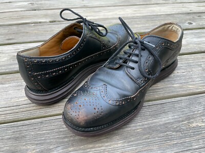 Cole Haan Men Shoes Lace Up Oxford Derby Dress Black Leather  display picture 3