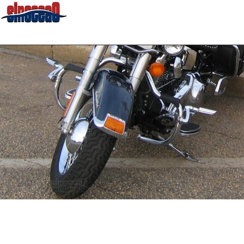 For 1997-2008 Harley Touring Street Glide Chrome Mustache Engine Guard Crash Bar - Picture 4 of 10