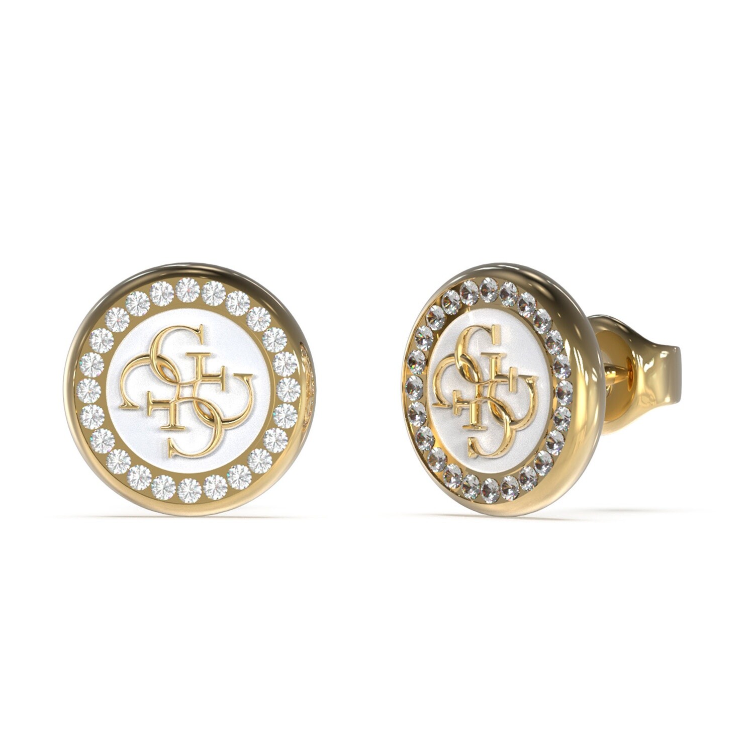 УГАДАЙ придурок Деймен-Кольцо с логотипом 4G ЗолотоеWei JUBE03123JWYGWH 5990₽