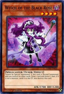 Witch of the Black Rose - LED4-EN030 - Common - 1st Edition x3 - Near Mint