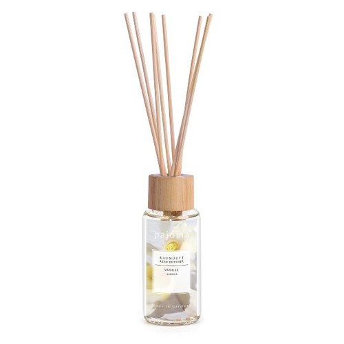 Pajoma Raumduft Set Vanilla Vanille mit Holzaufsatz 100ml - Bild 2 von 3
