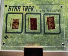 STAR TREK 6” X 9” THE ORIGINAL SERIES Autographed Framed Signed Gene Roddenberry