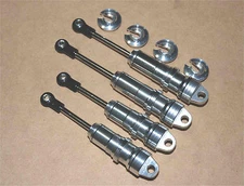 Performance Big Bore Shock 4 ECX Torment 1/10 Brushless W/4mm shaft -Sil