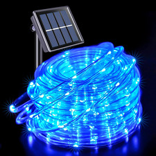 200 LED Solar Pool Lights for above Ground, 66 Ft IP65 Waterproof Pools Lights O