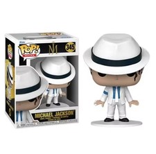 Michael Jackson Smooth Criminal Funko Pop Rocks #345 Vinyl Figure New In Box
