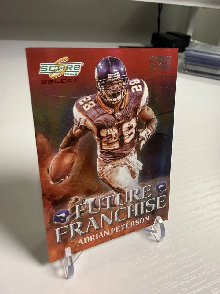 Adrian Peterson 2008 Score Select Future Franchise SP /30 #FF-4 - Image 4 of 4