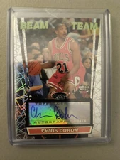 2007-08 Topps Stadium Club Beam Team Chris Duhon Auto #BTA-CD