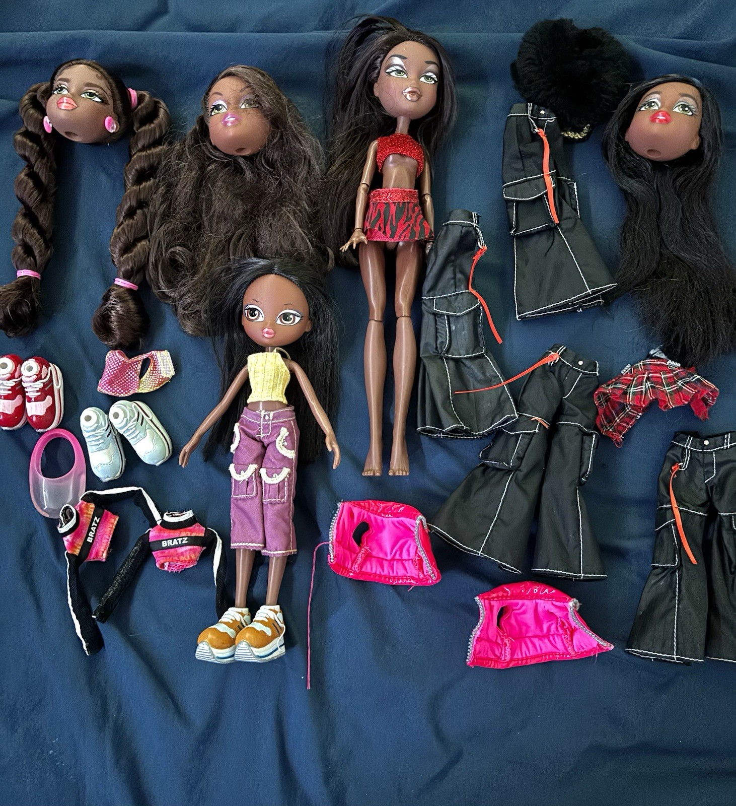 Bratz Sasha/Clothes Lot