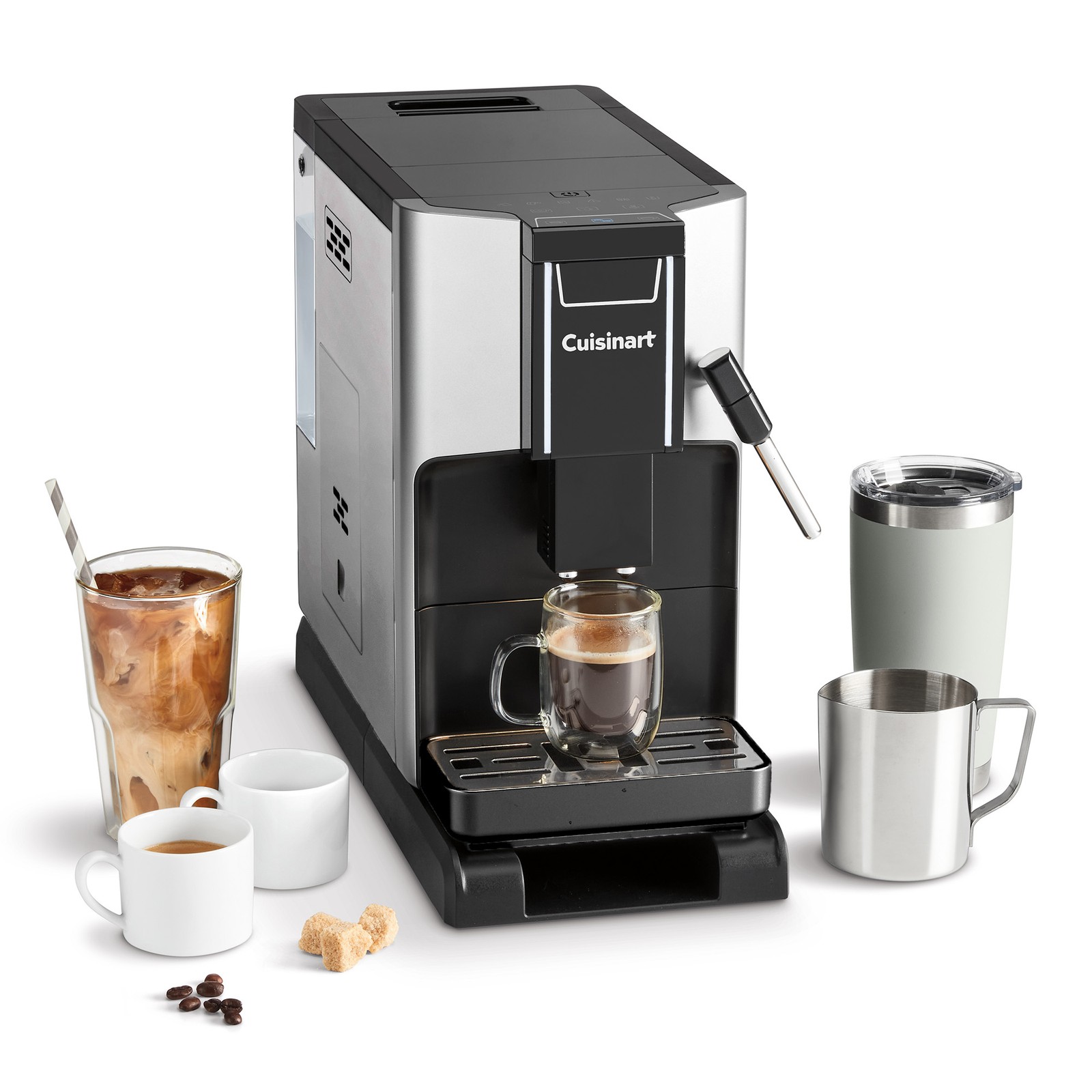 Cuisinart Robot Café 15 Bars EM550E pour un réveil gourmand en famille