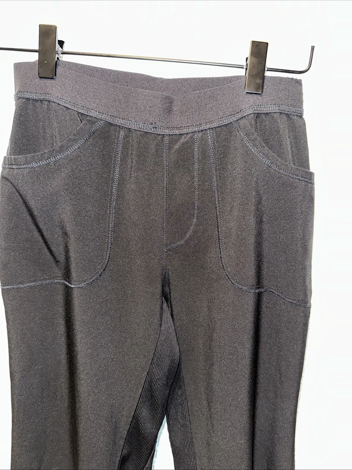 Pantalones Médicos Cherokee Infinity Para Mujer XS Petite Pierna Recta Cintura Elástica Negros Foto 4 de 4