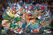 1000 Pcs Jigsaw Puzzle Capcom Retro Game Collection Forever 8Bit Ensky 1000-352