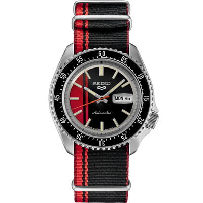 SRPK71 Seiko 5 Sports Automatic Black Dial Men's Watch