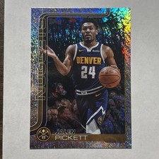 2025-26 Topps Basketball Jalen Pickett Sand Glitter-Nuggets #107
