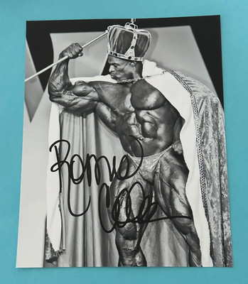 Ronnie Coleman   -  Bodybuilding  -  signed, original Autogramm !!!