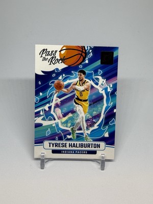 2024-25 Donruss - Pass The Rock #2 Tyrese Haliburton | eBay