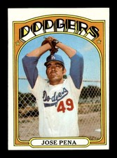 1972 Topps #322 Jose Pena   EXMT/EXMT+ X3703649