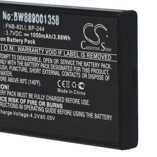 Akku für Yaesu VX-2E VX-2 VX-1 VX-3 VR-160 VX-2R Funkgerät 1050mAh 3,7V - Bild 7 von 9