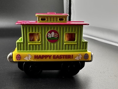 Thomas & Friends Take n Play Along 2002 Easter Caboose Vtg Train Diecast Magnet