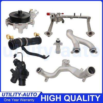 7pcs Cooling System Upgrade Kit for Land Rover LR4 Range Rover 3.0L V6 5.0L V8