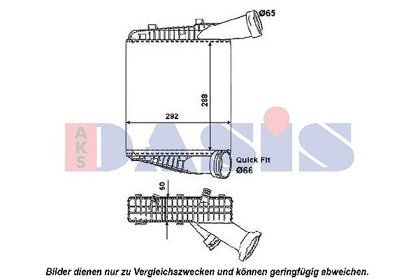Aks Dasis LadeluftküHler Links U.A. FüR Audi, Vw-image