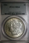 1904 MS64 PCGS Morgan Silver Dollar S$1
