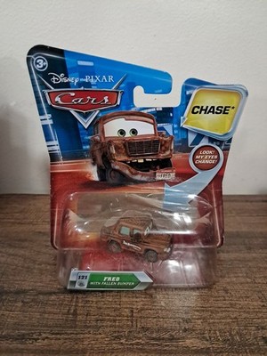 2010 Disney Pixar Cars Lenticular # 121 Fred with Fallen Bumper Chase New