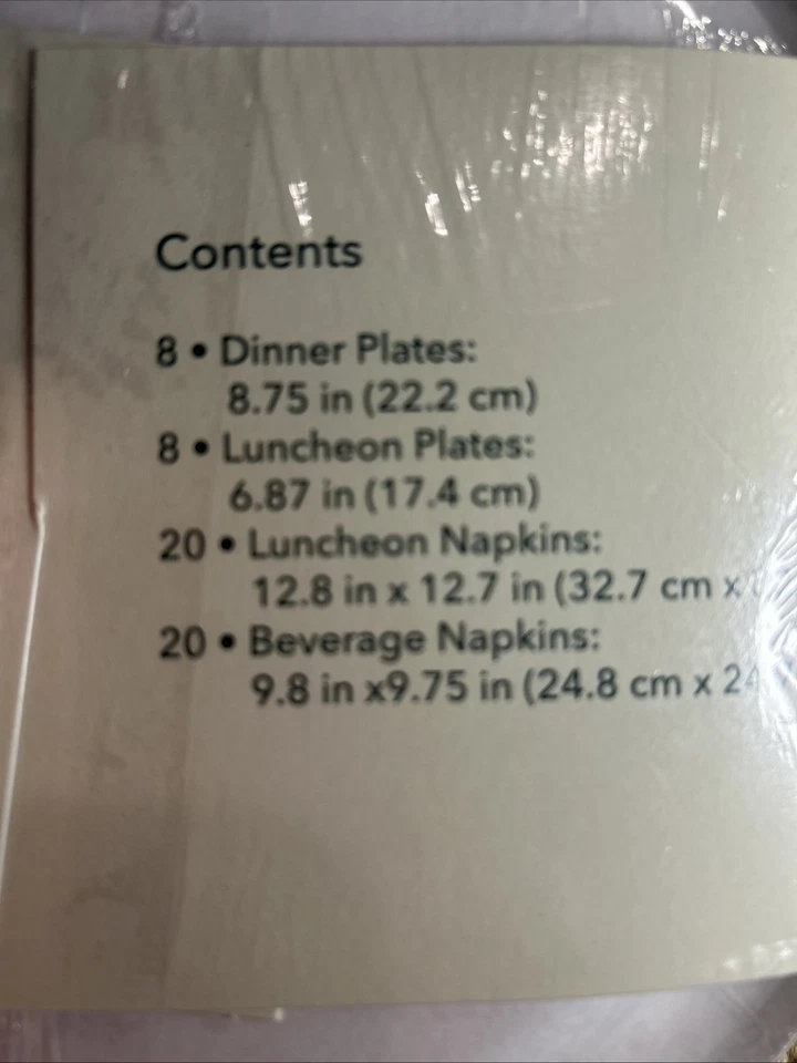 Holiday Entertaining By Creative Converting For Jo-Ann Fabrics 56 Pcs NEW Sealed - Image 4 of 4