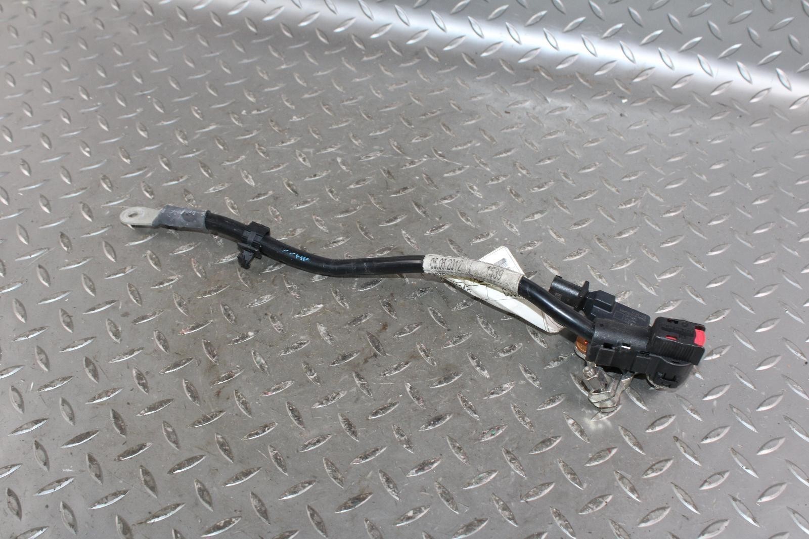 14-17 Ghibli Negative (-) Battery Terminal Cable Wire Connector Wiring Clamp OEM