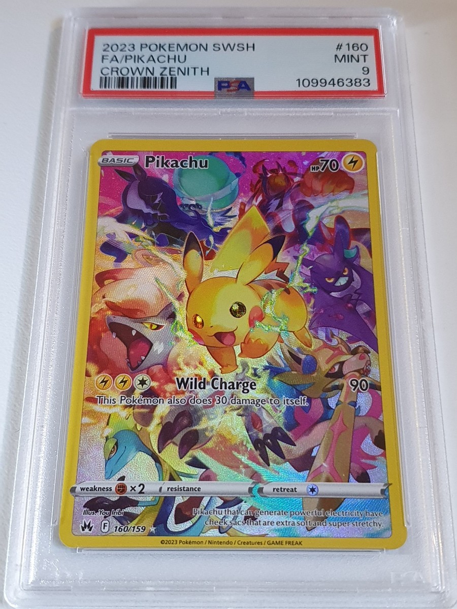 ポケモンカードゲーム 2023 Pokemon PSA9. Seri 7777 PSA 9 Mint 2023 Pokemon Crown Zenith Pikachu Full Art SECRET