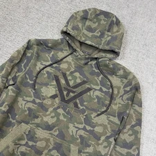 Vortex Optics Sweatshirt Hoodie Men’s Medium Camo Green Brown Hunting