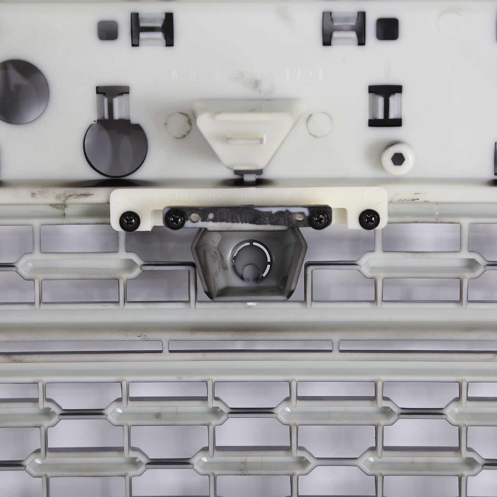 Gloss Black Front Upper Grille ABS Grill For GMC Sierra 1500 Denali 2019-2021