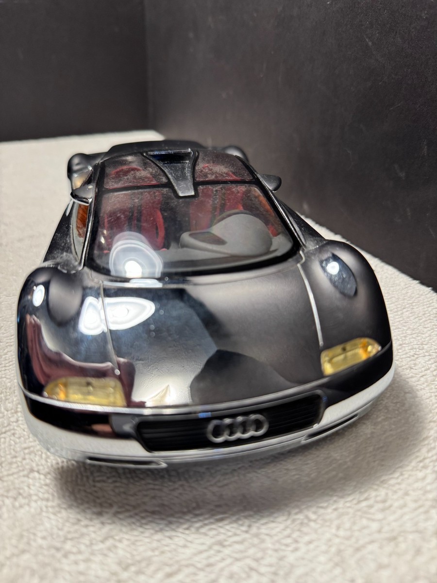 1/18 Audi Avus RevelL AG 1994 Heavy Chromed Diecast Car movable